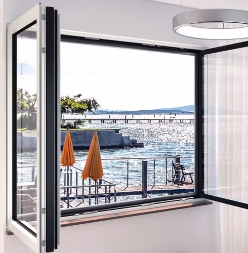 châssis pvc ouvrant caché